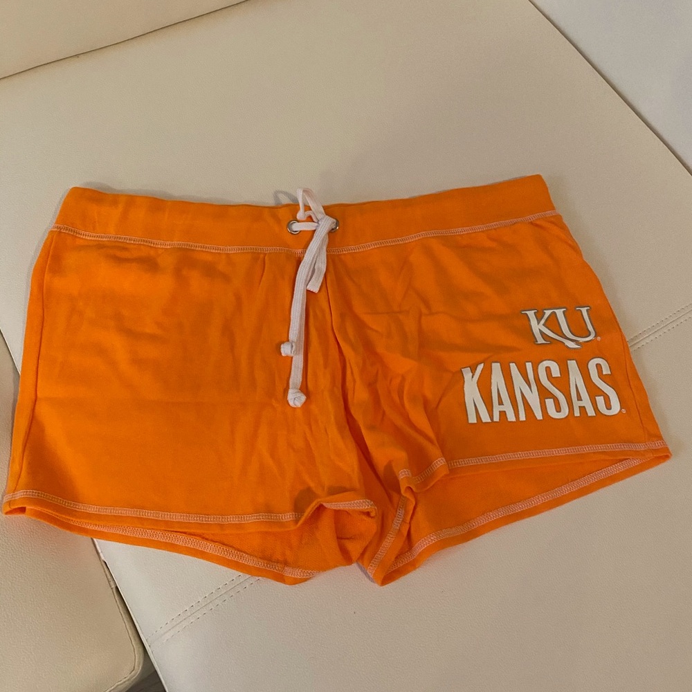 NWOT KU Kansas active shorts